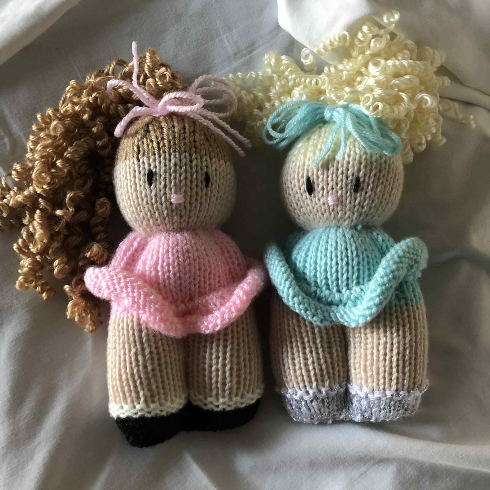 Knitling- pocket knitling girl in pink - Image 2